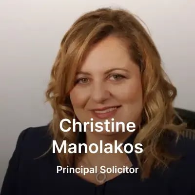 Christine Manolakos NSW Solicitor