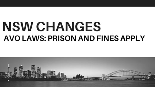 Criminal Law Update: New Changes to NSW's AVOs
