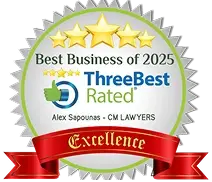 ThreeBest Rated Best Business of 2025 badge