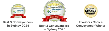 ThreeBest Rated Best Business of 2025 badge